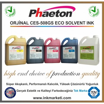 Phaeton CES-508GS Eko Solvent İnk Boya Mürekkep